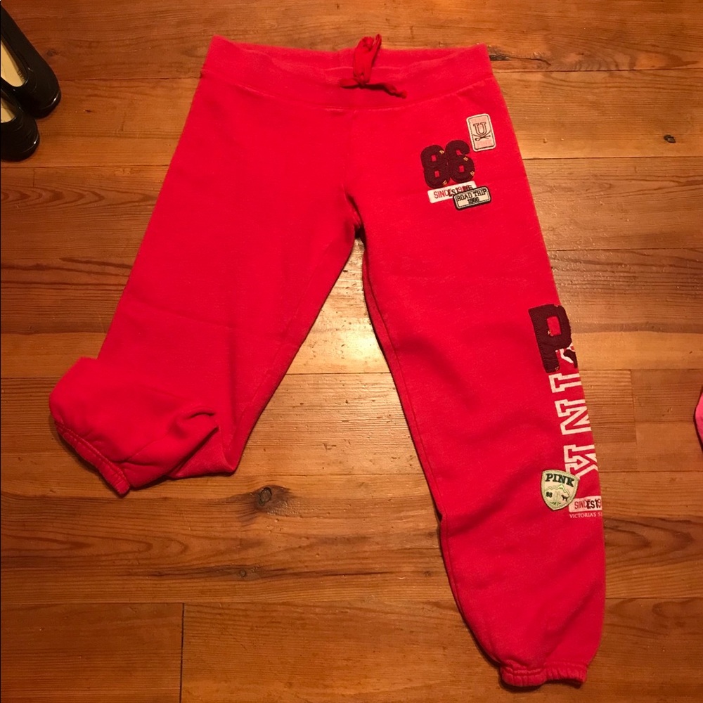 PINK capri style sweats